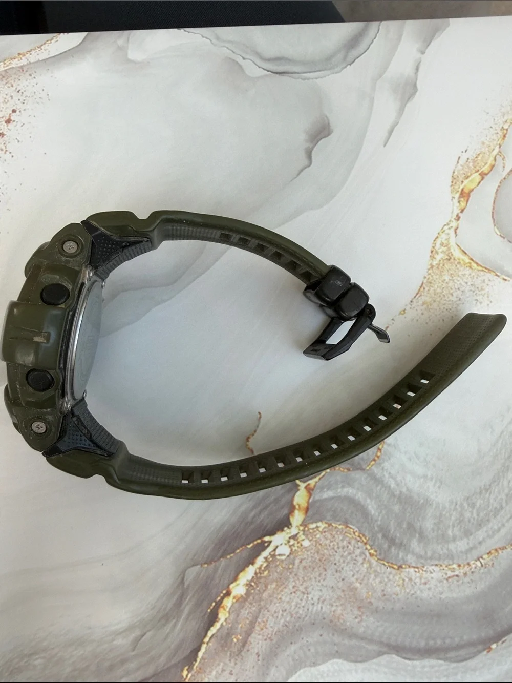 Casio G-Shock GBD-800 Olive Green Bluetooth Step Tracker Digital Watch